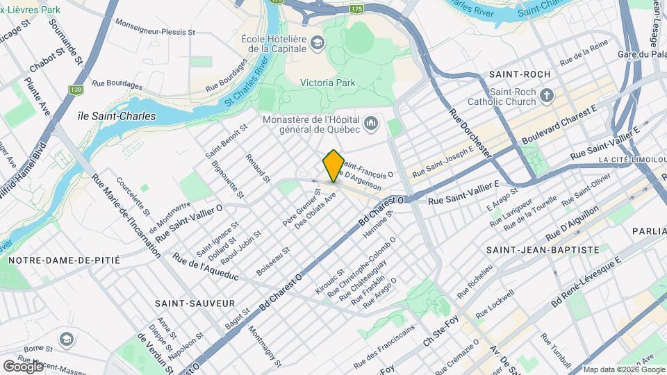 215 Saint-Vallier Rue O Map and Location Details