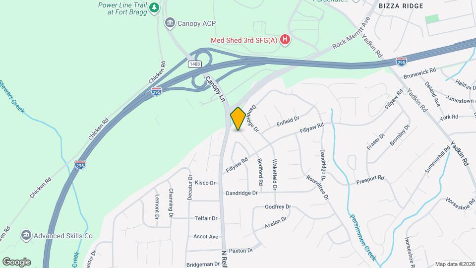 825 Bedford Rd Map and Location Details