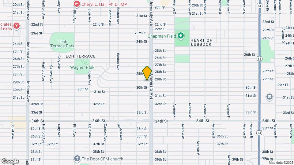 2505 29th St Map and Location Details