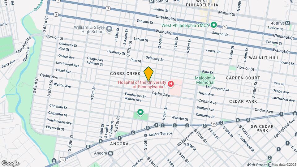 5523 Hazel Ave Map and Location Details