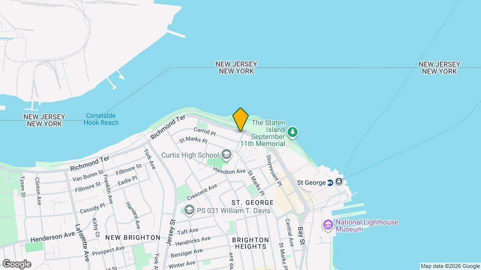 RICHMOND TERRACE, Unit 3F Mapa y Detalles de la Ubicación