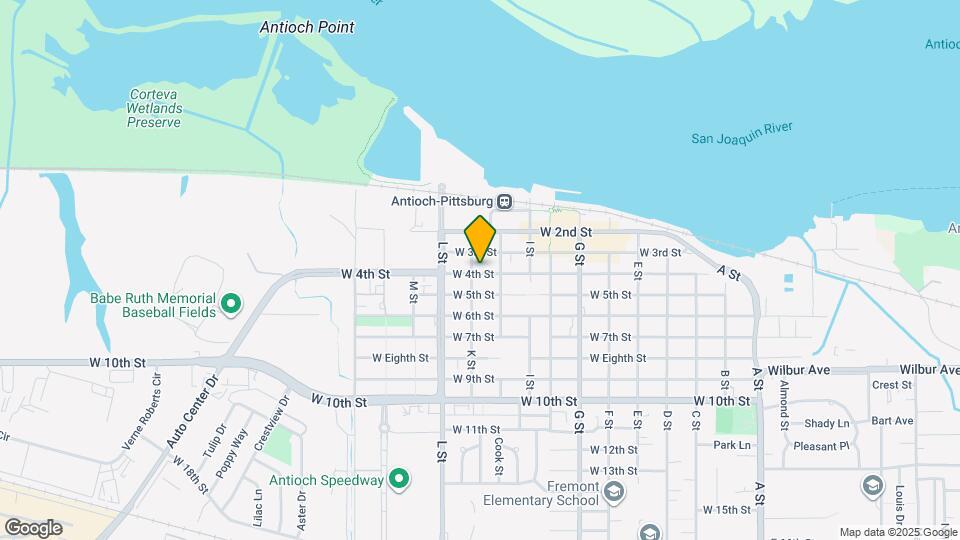 916 W 4th St Map and Location Details