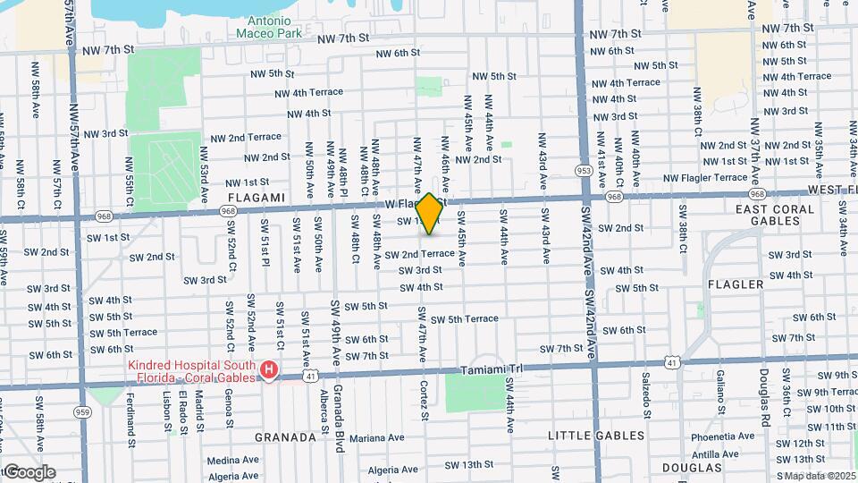 4618 SW 2nd St Map and Location Details