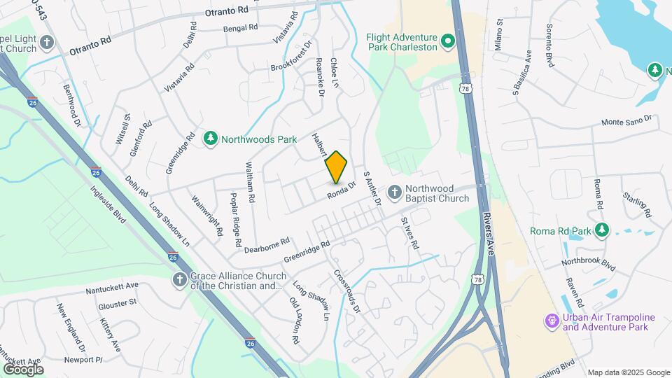 8145 Ronda Dr Map and Location Details