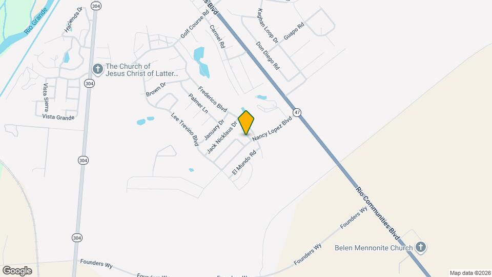 934 Frederico Blvd Mapa y Detalles de la Ubicación