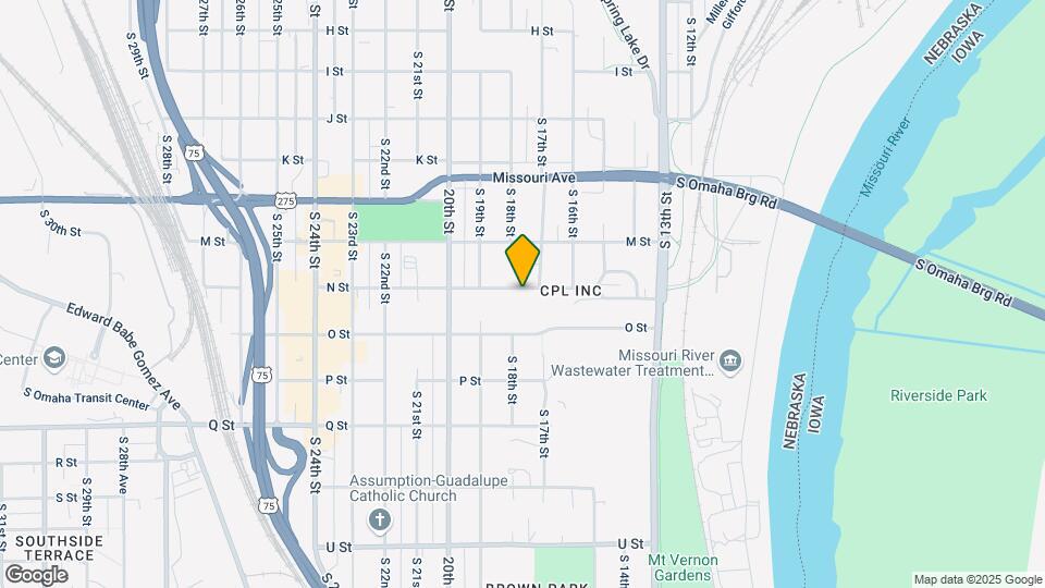 1713 N St Map and Location Details