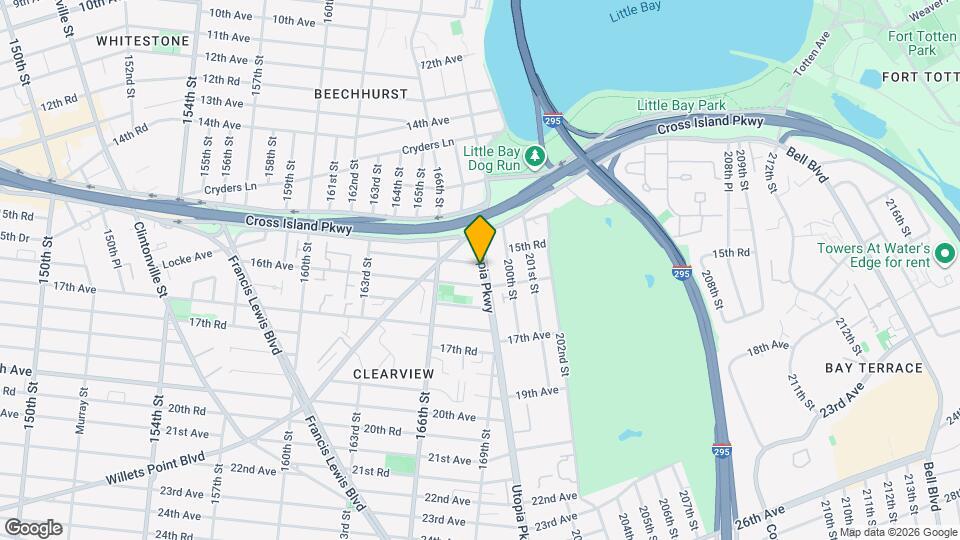 15-42-42 Utopia Pkwy Map and Location Details