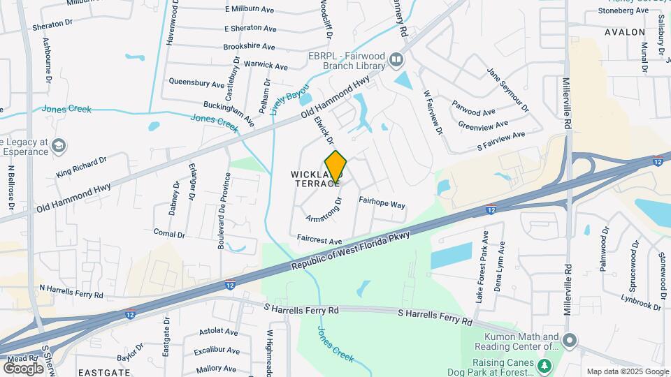 12339 Armstrong Dr Mapa y Detalles de la Ubicación