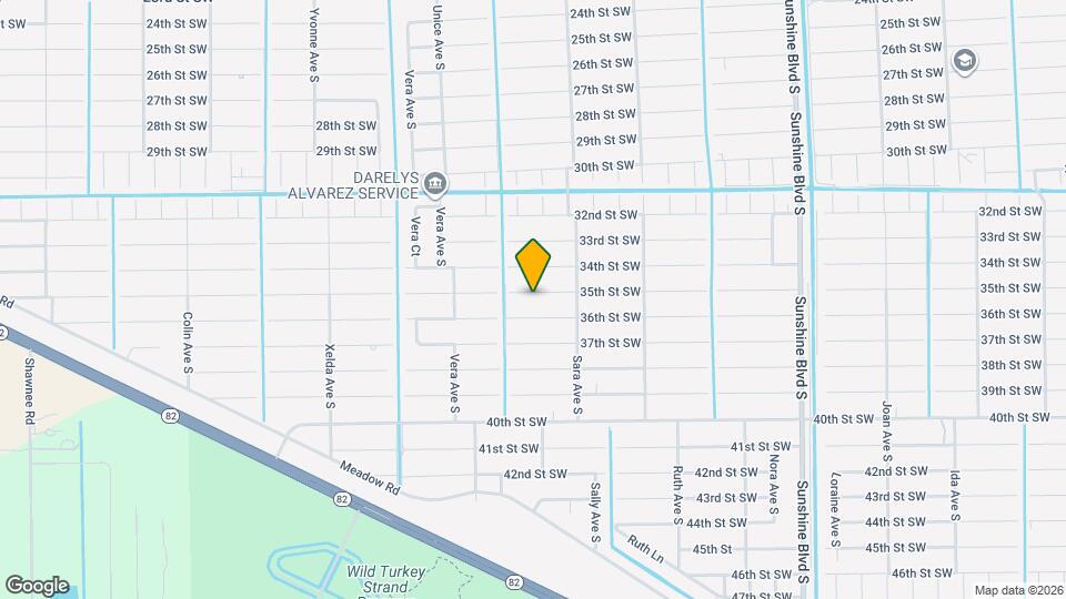 3413 35th St SW Map and Location Details