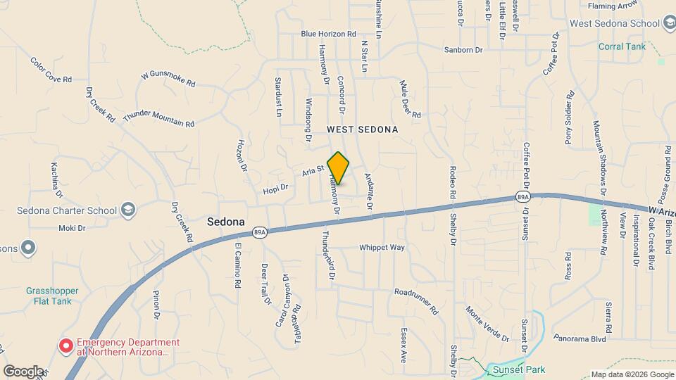 2640 Melody Ln Map and Location Details