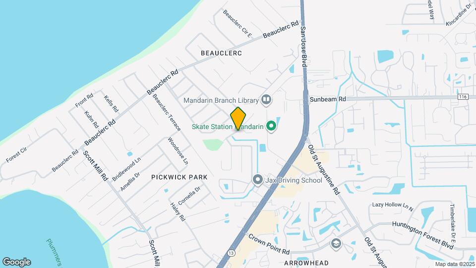 3386 Chrysler Dr Map and Location Details