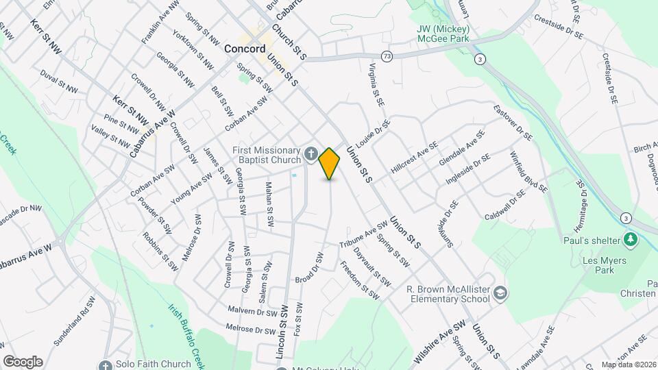 242 Broad Dr SW Map and Location Details