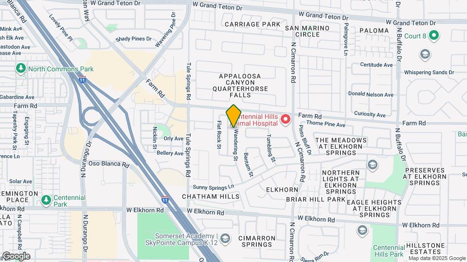 7513 Wandering St Map and Location Details