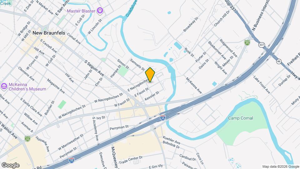 303 E Faust St Map and Location Details