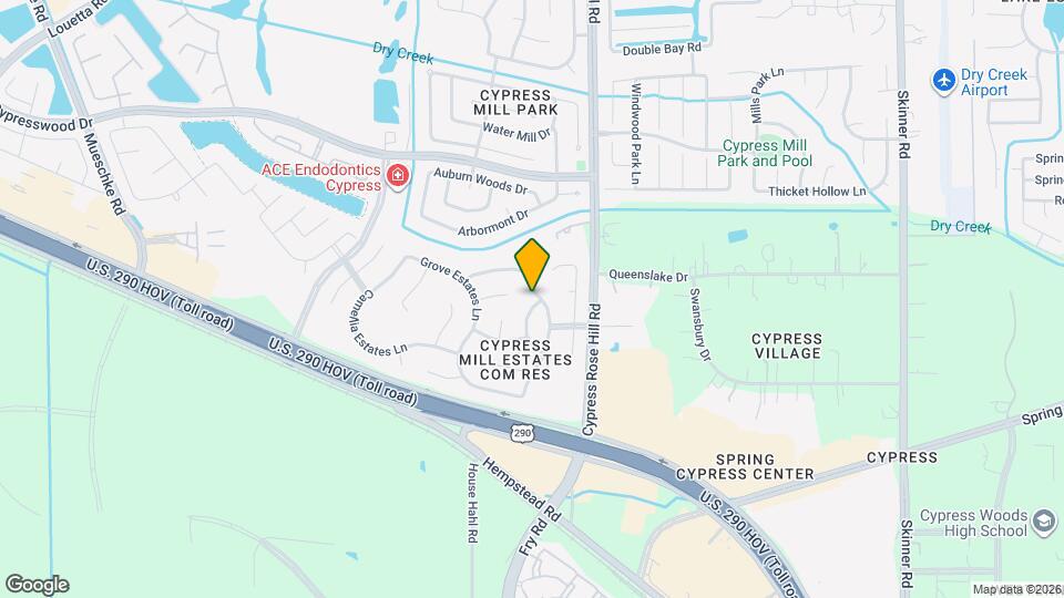 14343 Millstone Estates Ln Map and Location Details