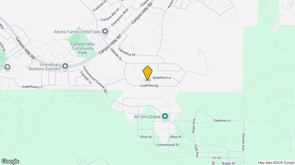 34089 Dianthus Ln Map and Location Details