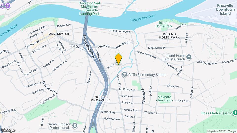 1725 Lenland Ave Map and Location Details