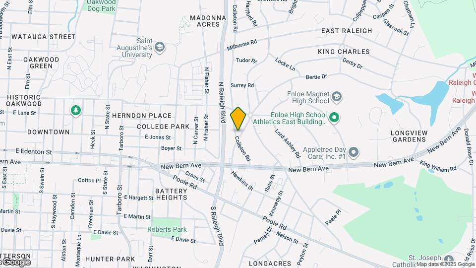 204 Colleton Rd, Unit 204 Mapa y Detalles de la Ubicación