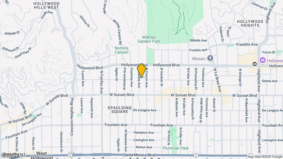 1600 N Stanley Ave, Unit 1600 Mapa y Detalles de la Ubicación