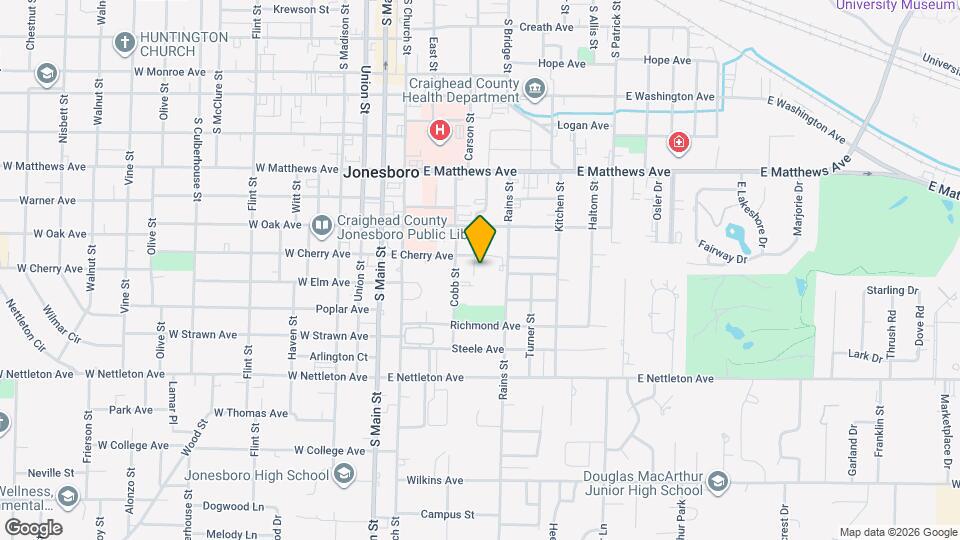 1104 Citizen St Map and Location Details