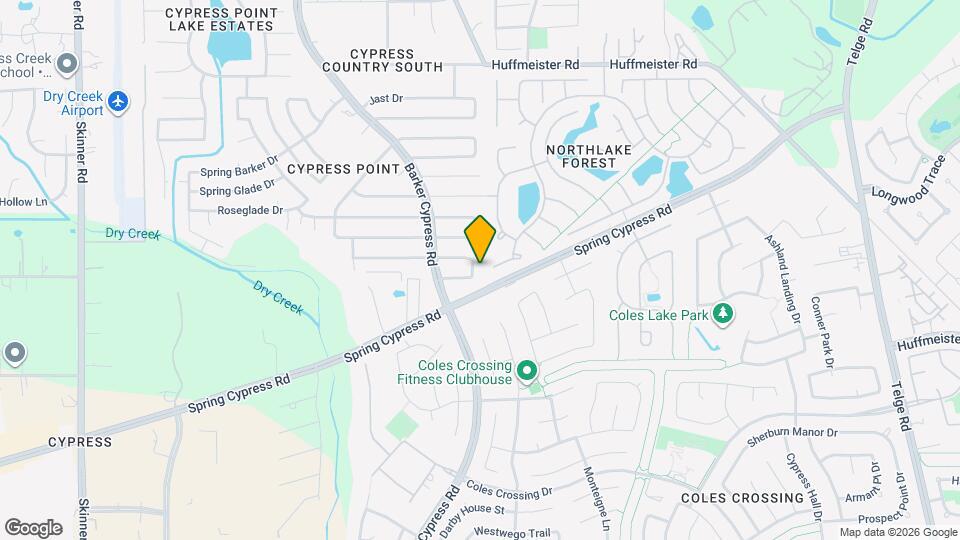 16115 Little Cypress Ln Map and Location Details