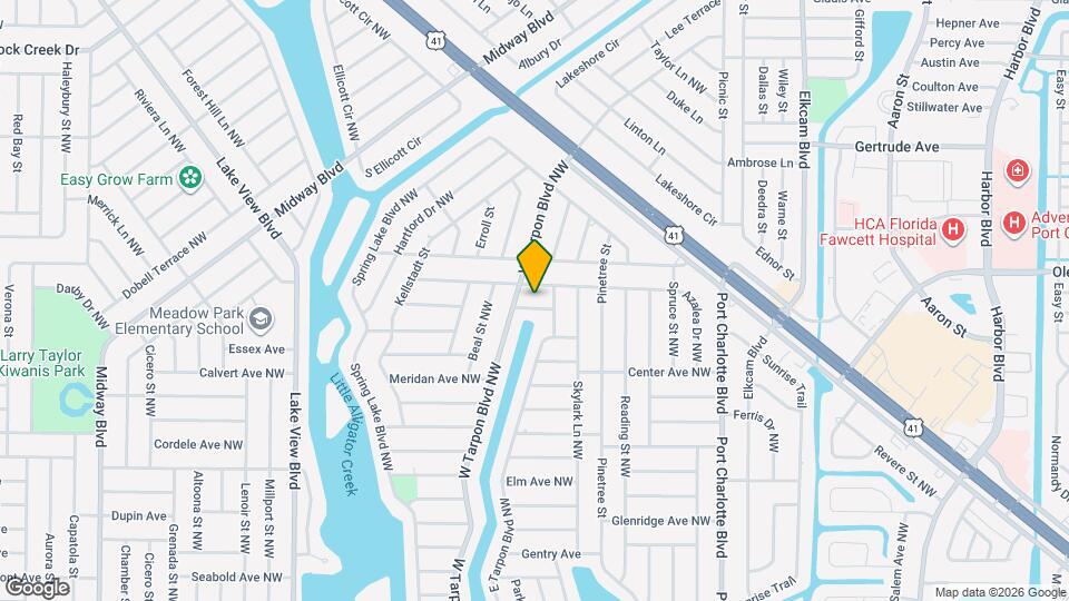 448 Blossom Ave NW Map and Location Details