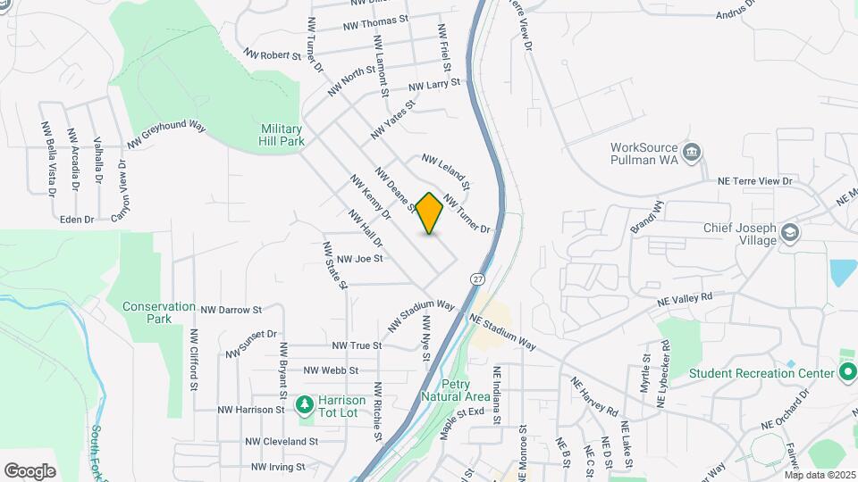 1355 NW Deane St, Unit Upper Mapa y Detalles de la Ubicación