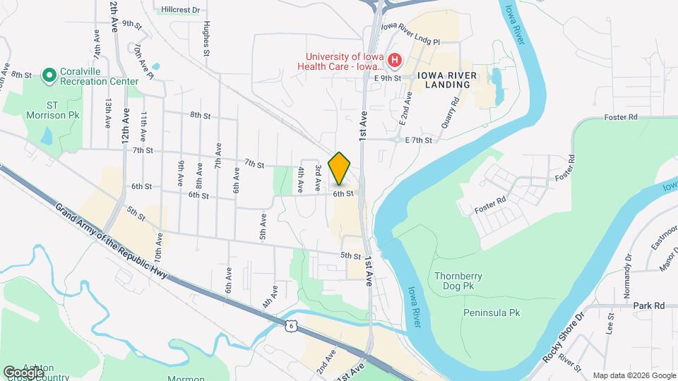 201 6th St Map and Location Details