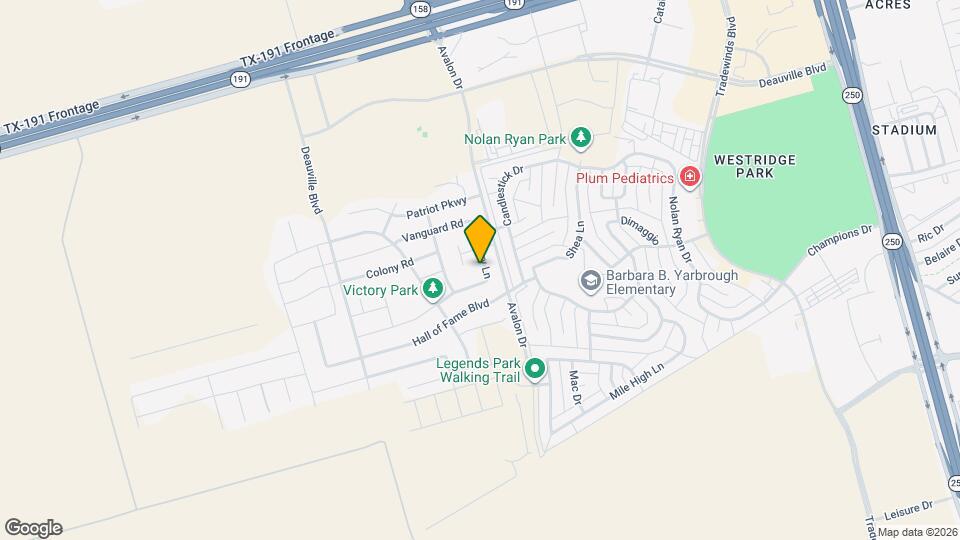 805 Gallantry Ln Map and Location Details