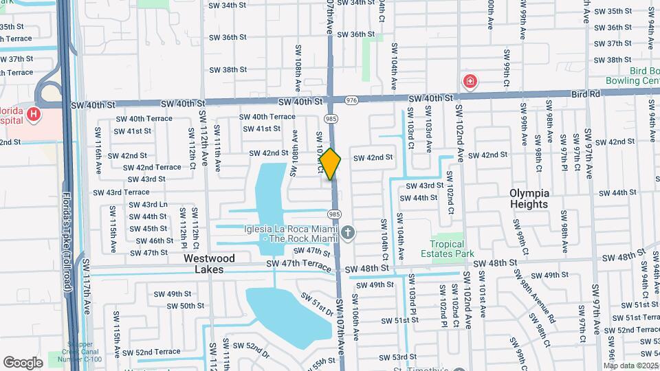 4320 SW 107th Ave Map and Location Details