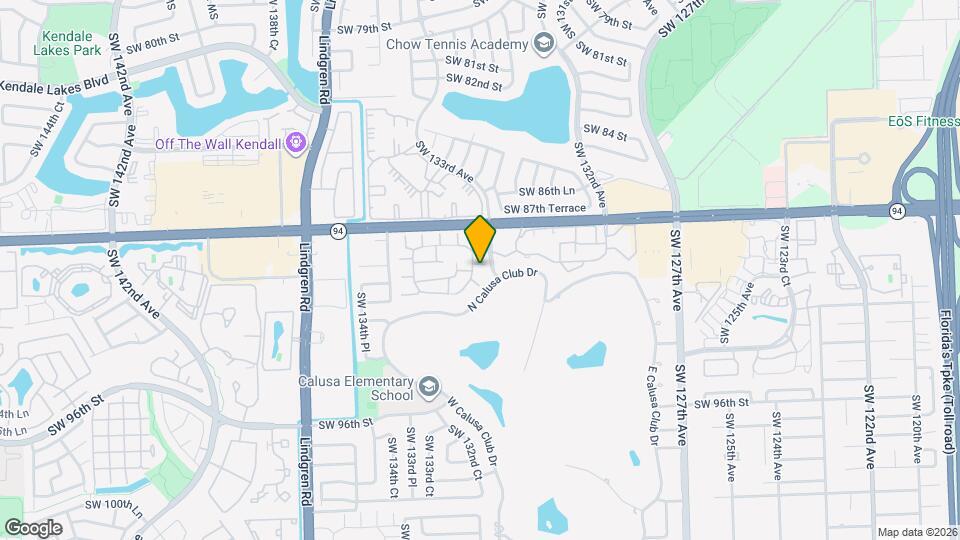 8999 SW 133rd Ct Mapa y Detalles de la Ubicación