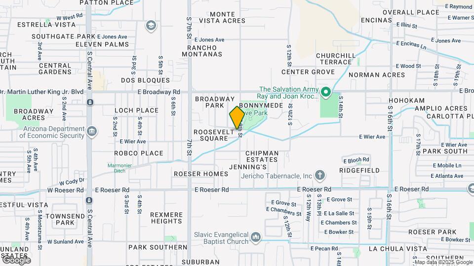 846 E Wier Ave Map and Location Details