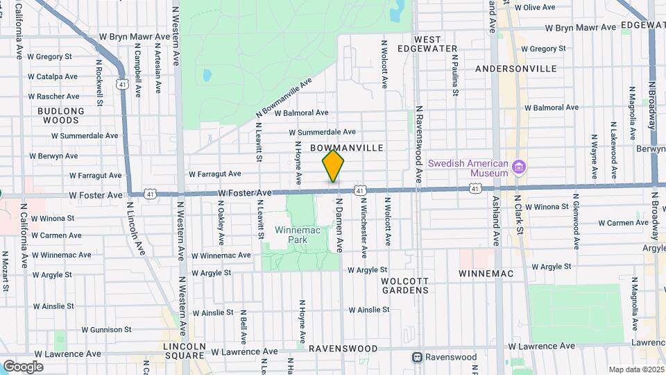 2000 W Foster Ave Map and Location Details