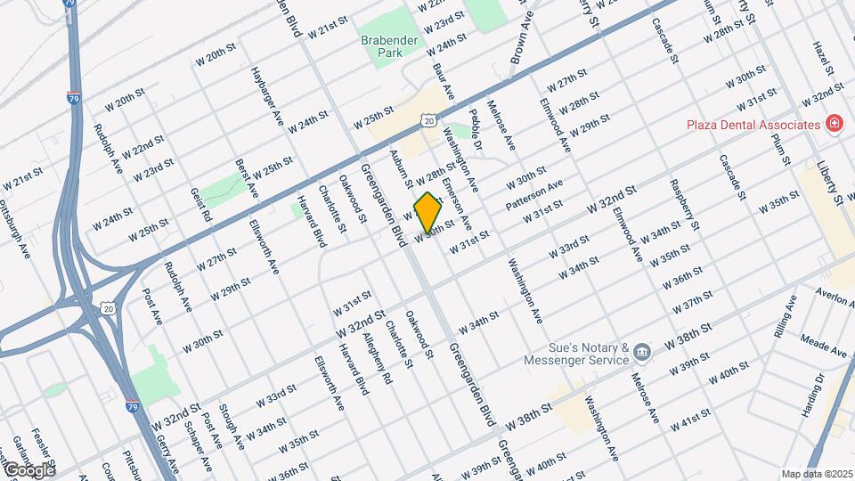 3004 Auburn St Map and Location Details