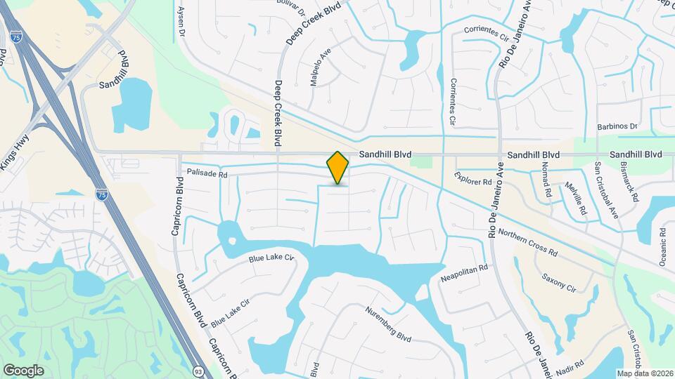 25334 Narwhal Ln Map and Location Details