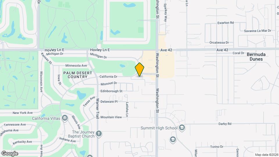 77845 California Dr, Unit California Dr. Map and Location Details