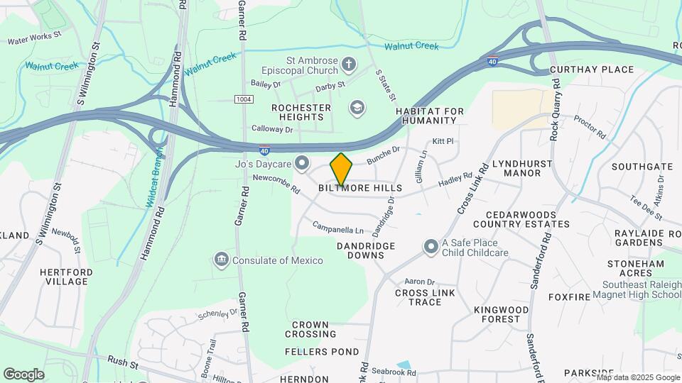 819 Hadley Rd Map and Location Details