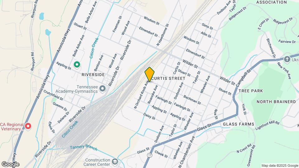 2712 N Orchard Knob Ave Map and Location Details