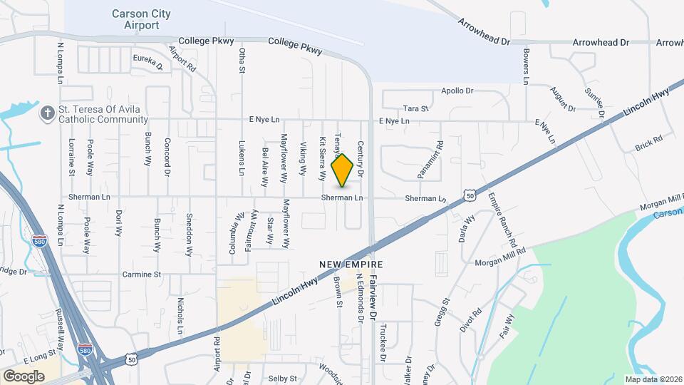 3726 Sherman Ln Map and Location Details