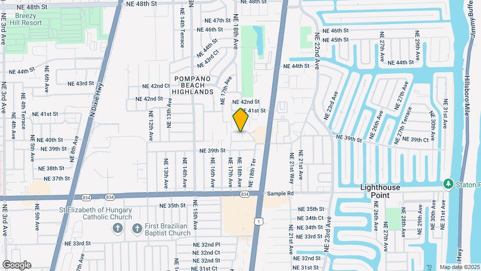 3951 NE 18th Ave, Unit 1502 Map and Location Details