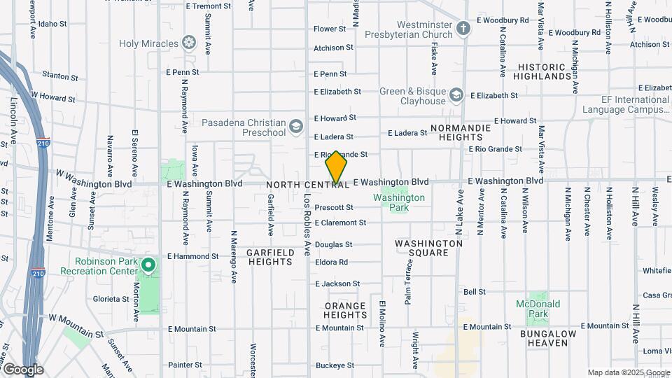 518 E Washington Blvd Mapa y Detalles de la Ubicación