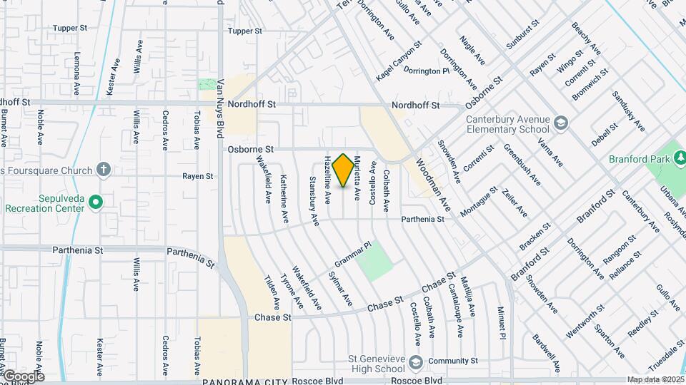 8830 Moonbeam Ave Map and Location Details