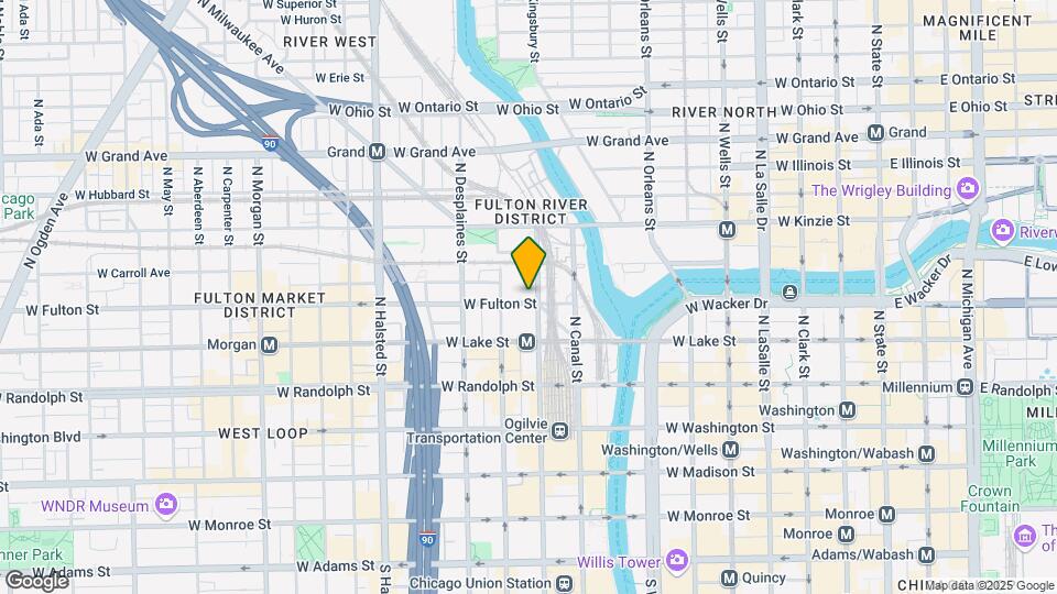 550 W Fulton St, Unit # 0405 Map and Location Details