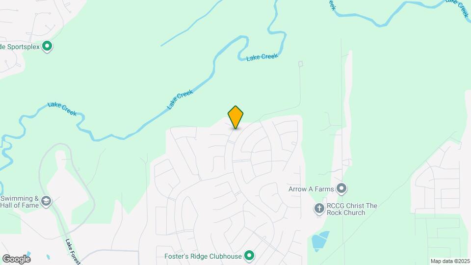 13416 Bear Creek Ct Map and Location Details