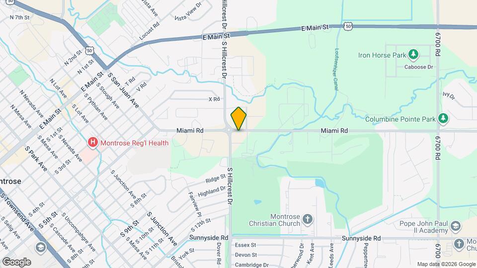 2040 E Miami Rd Map and Location Details