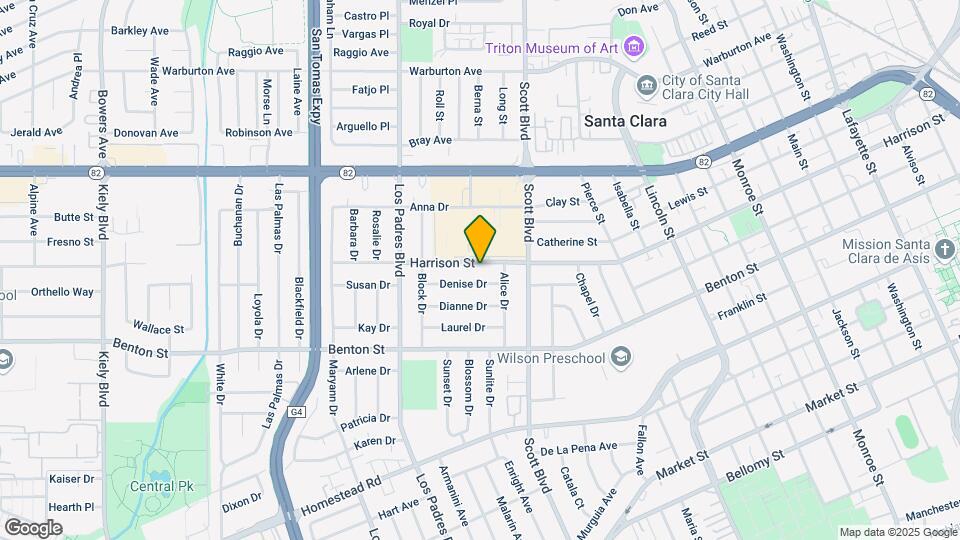 2128-2130 Harrison St Map and Location Details