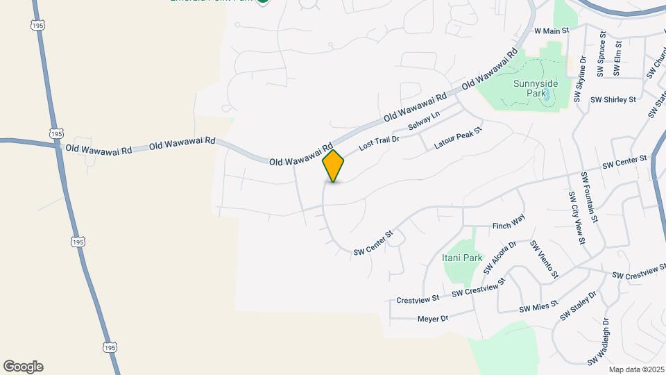 1465 SW Lehman Ct Map and Location Details