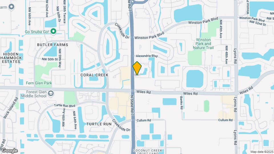 4812 N State Road 7, Unit 7 Map and Location Details