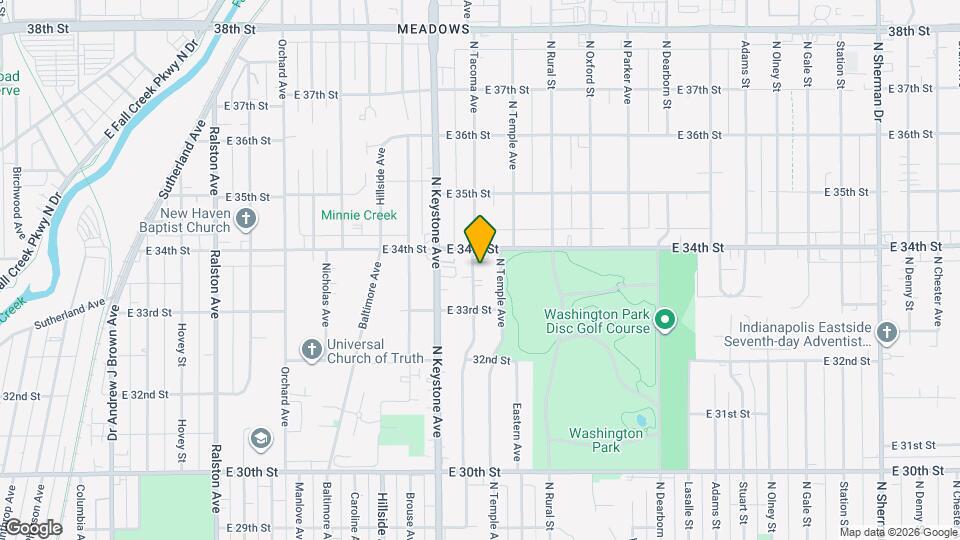 3345 N Tacoma Ave Map and Location Details