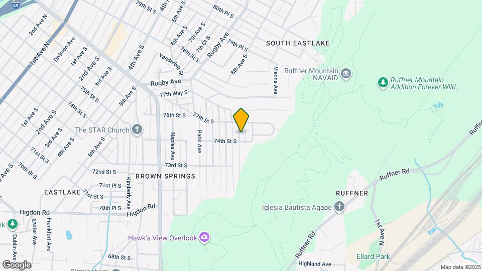 7409 Sparta Ave Map and Location Details